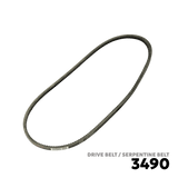 1990 - 2001 TOYOTA LAND CRUISER LC70 / LC80 DRIVE BELT - BANDO 3490 13X1220Li
