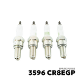 2004 - 2018 SUZUKI RAIDER 150 CARB SPARK PLUGS - NGK - 3596 CR8EGP