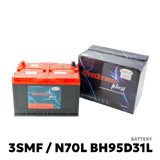 2005 - 2015 TOYOTA HILUX / FORTUNER / INNOVA BATTERY - EMTRAC PLUS - BH95D31L