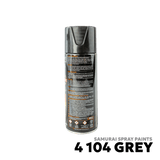 ALL VEHICLES SPRAY PAINT - SAMURAI - 4 104 GREY