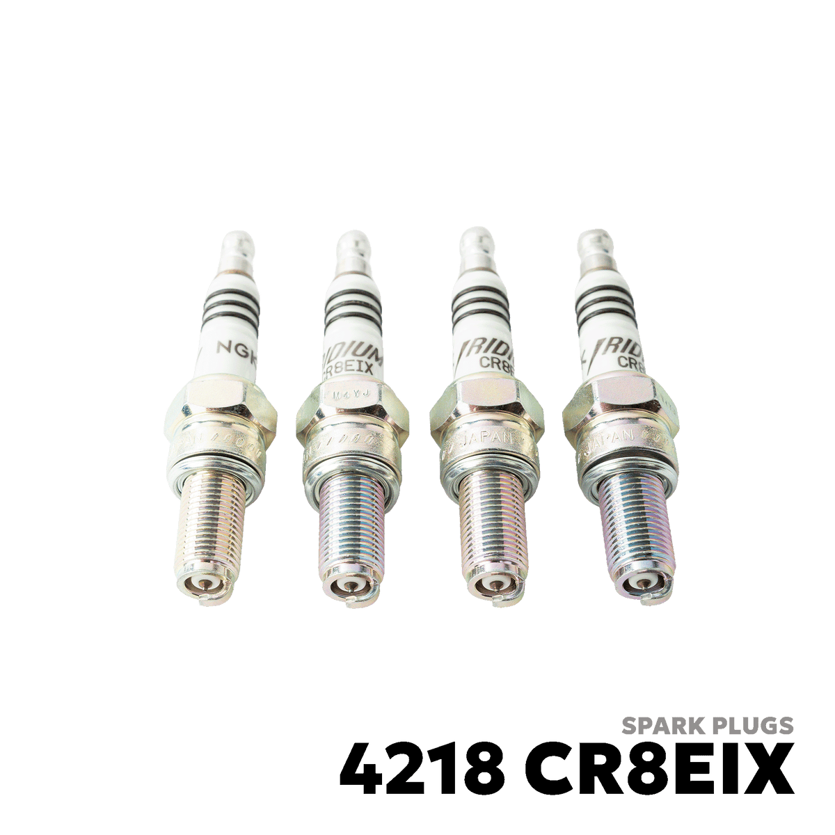 2004 - 2018 SUZUKI RAIDER 150 CARB SPARK PLUGS - NGK - 4218 CR8EIX