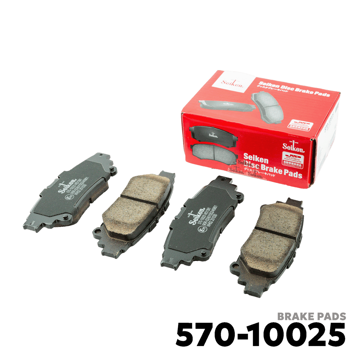 2018 - 2024 TOYOTA FORTUNER BRAKE PAD - SEIKEN 570-10025