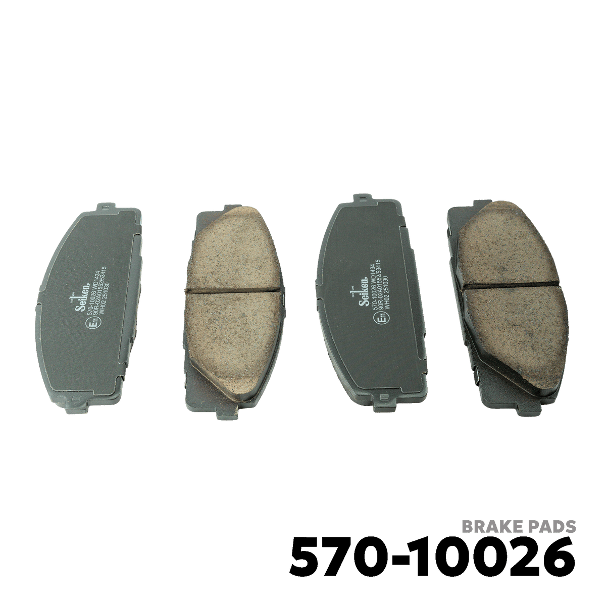 2006 - 2013 TOYOTA HIACE KDH212 BRAKE PAD - SEIKEN 570-100026