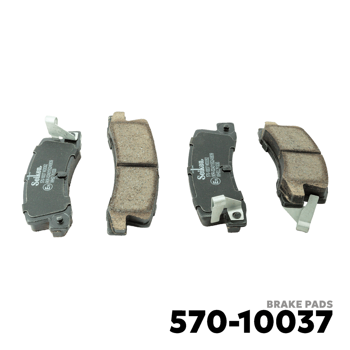 1997 - 2002 TOYOTA COROLLA 1.8 BRAKE PAD - SEIKEN 570-10037
