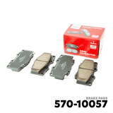 2005 - 2010 TOYOTA FORTUNER 2KD-FTV / 1KD-FTV DSL BRAKE PAD - SEIKEN 570-10057