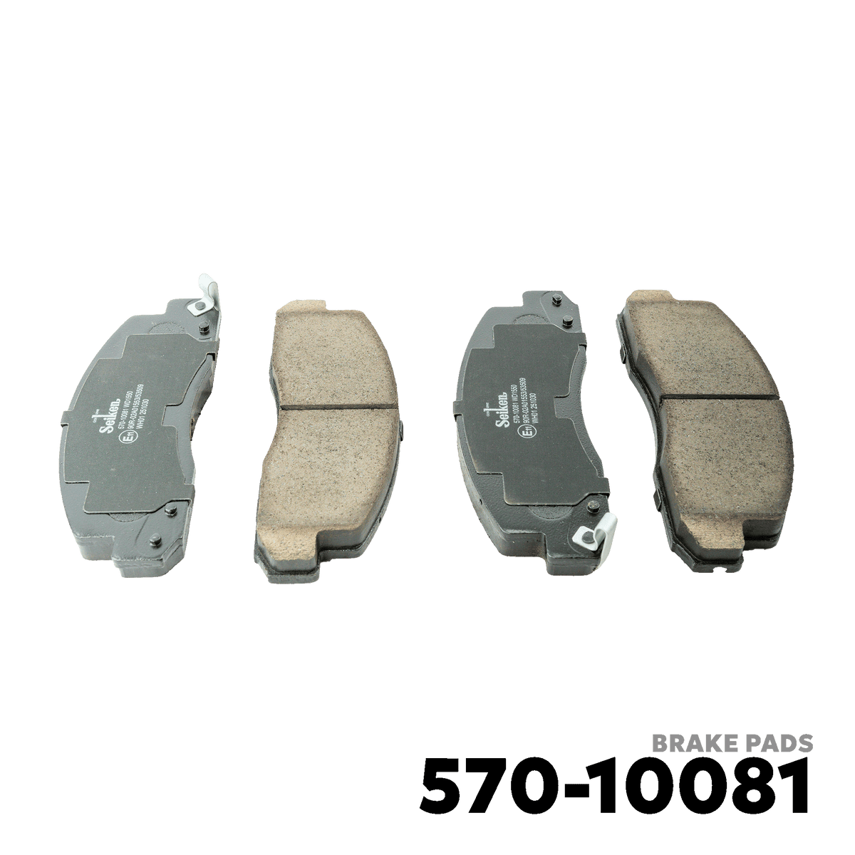 1999 - 2011 HINO DUTRO LIGHT TRUCK BRAKE PAD - SEIKEN 570-10081