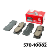 1999 - 2011 HINO DUTRO LIGHT TRUCK BRAKE PAD - SEIKEN 570-10082