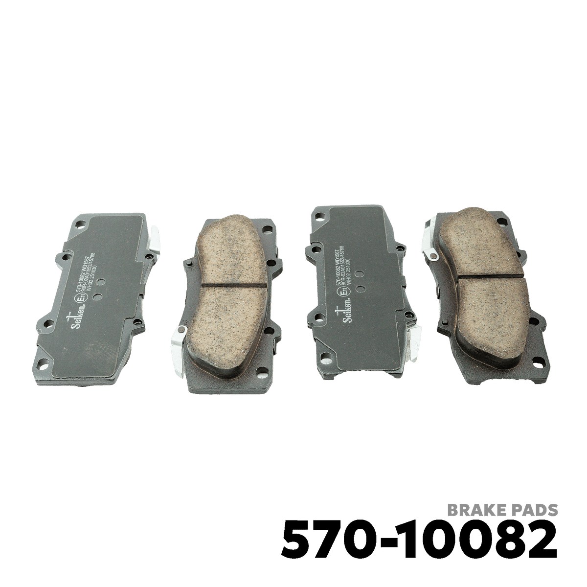 1999 - 2011 HINO DUTRO LIGHT TRUCK BRAKE PAD - SEIKEN 570-10082
