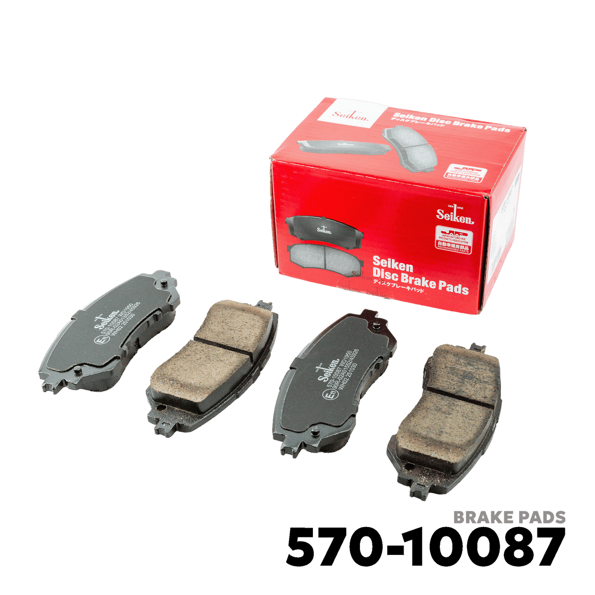 2014 - 2025 TOYOTA VIOS / YARIS BRAKE PAD - SEIKEN 570-10087
