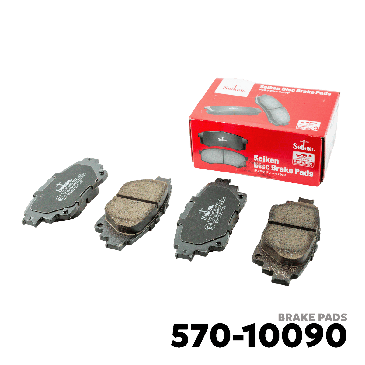 2022 - PRESENT TOYOTA INNOVA  BRAKE PAD - SEIKEN 570-10090