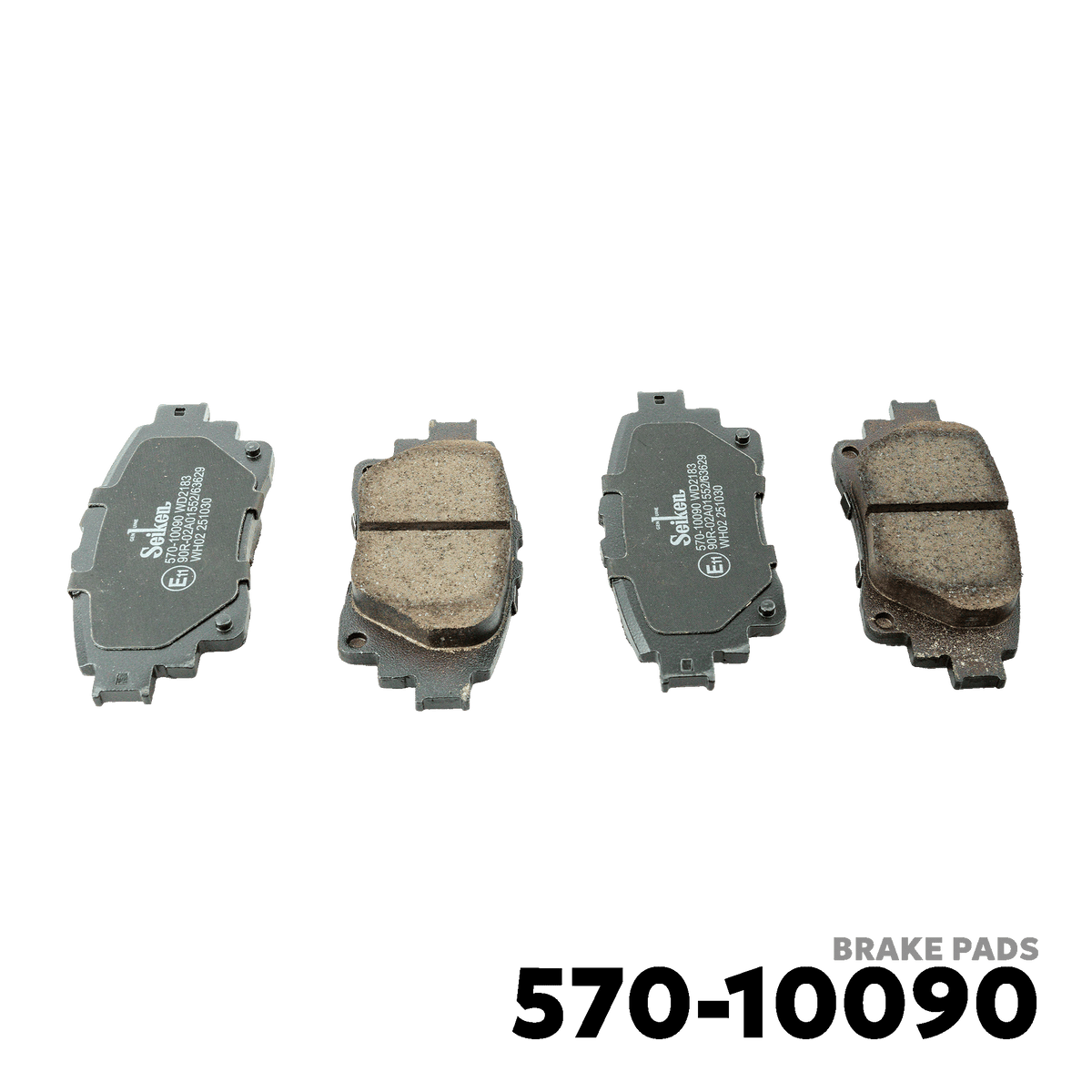 2022 - PRESENT TOYOTA INNOVA  BRAKE PAD - SEIKEN 570-10090