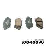 2022 - PRESENT TOYOTA INNOVA  BRAKE PAD - SEIKEN 570-10090