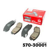 1998 - 2002 MITSUBISHI LANCER EVO 5 / 6 BRAKE PAD - SEIKEN 570-30001
