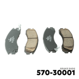 1998 - 2002 MITSUBISHI LANCER EVO 5 / 6 BRAKE PAD - SEIKEN 570-30001