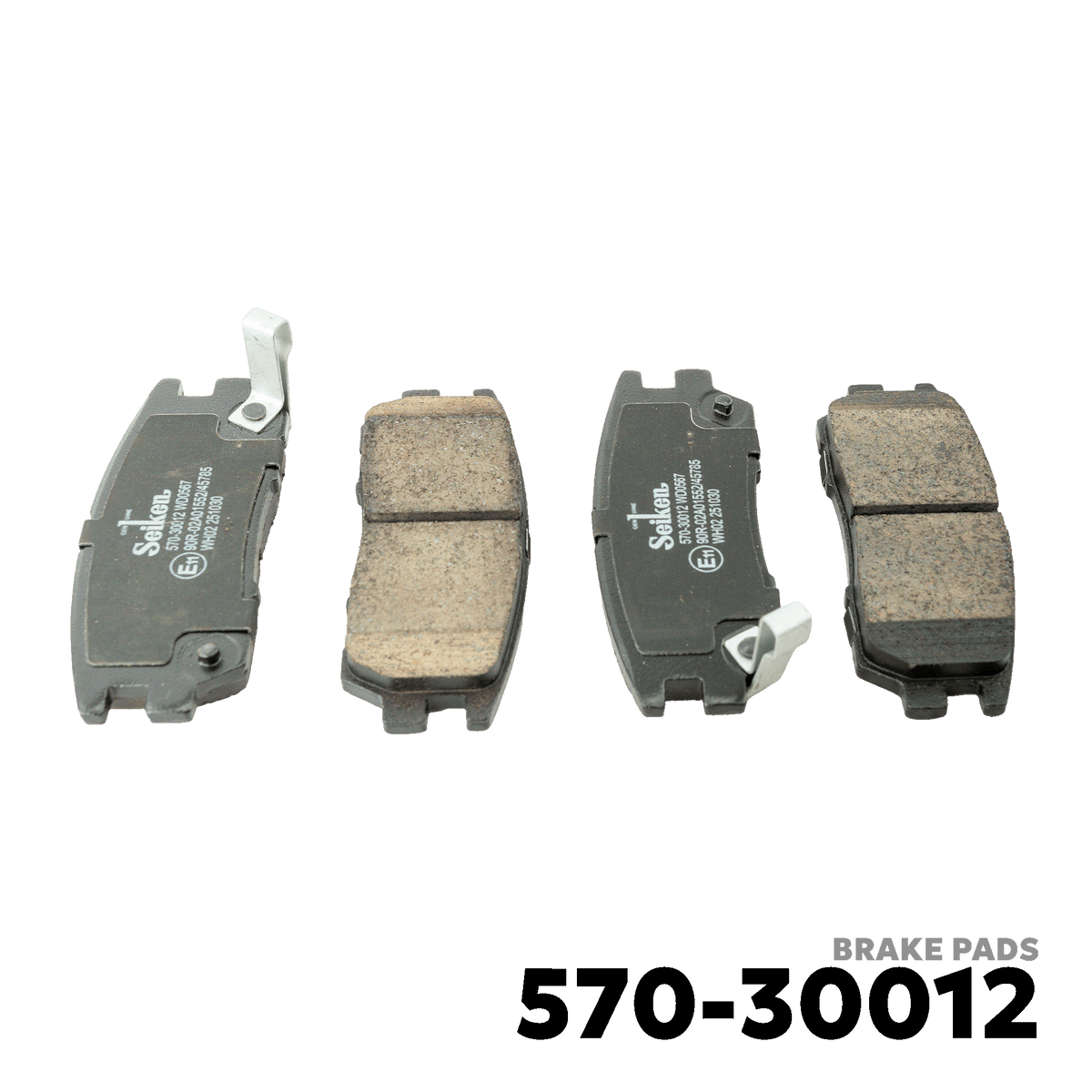 1999 - 2004 MITSUBISHI GALANT BRAKE PAD - SEIKEN 570-30012