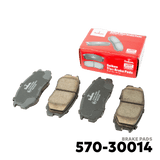 2008 - 2015 MITSUBISHI MONTERO SPORT GLX / GLS / GT BRAKE PAD - SEIKEN 570-30014