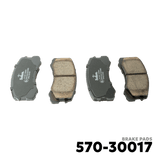 2003 - 2007 MITSUBISHI LANCER BRAKE PAD - SEIKEN 570-30017