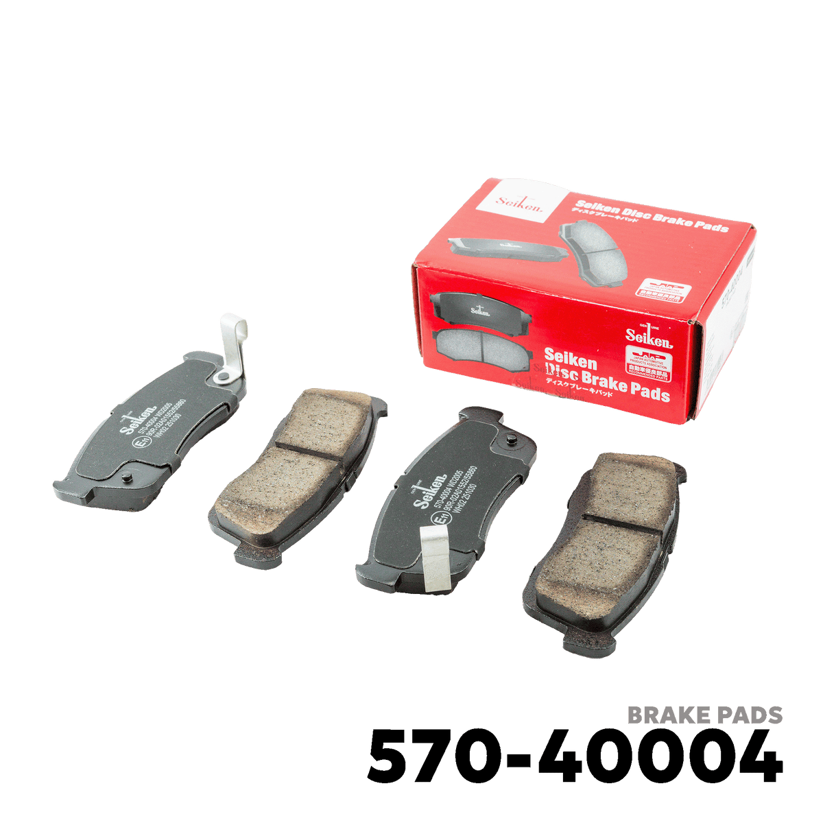 1997 - 2005 SUZUKI WAGON R BRAKE PAD - SEIKEN 570-40004