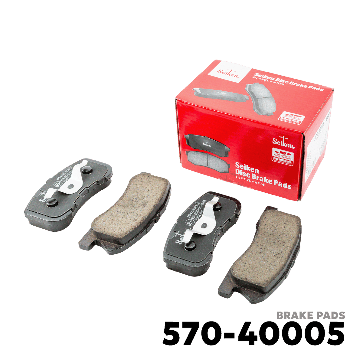2023 - 2026 TOYOTA WIGO BRAKE PAD - SEIKEN 570-40005