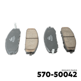 2002 - 2015 NISSAN PATROL Y61 BRAKE PAD - SEIKEN 570-50042