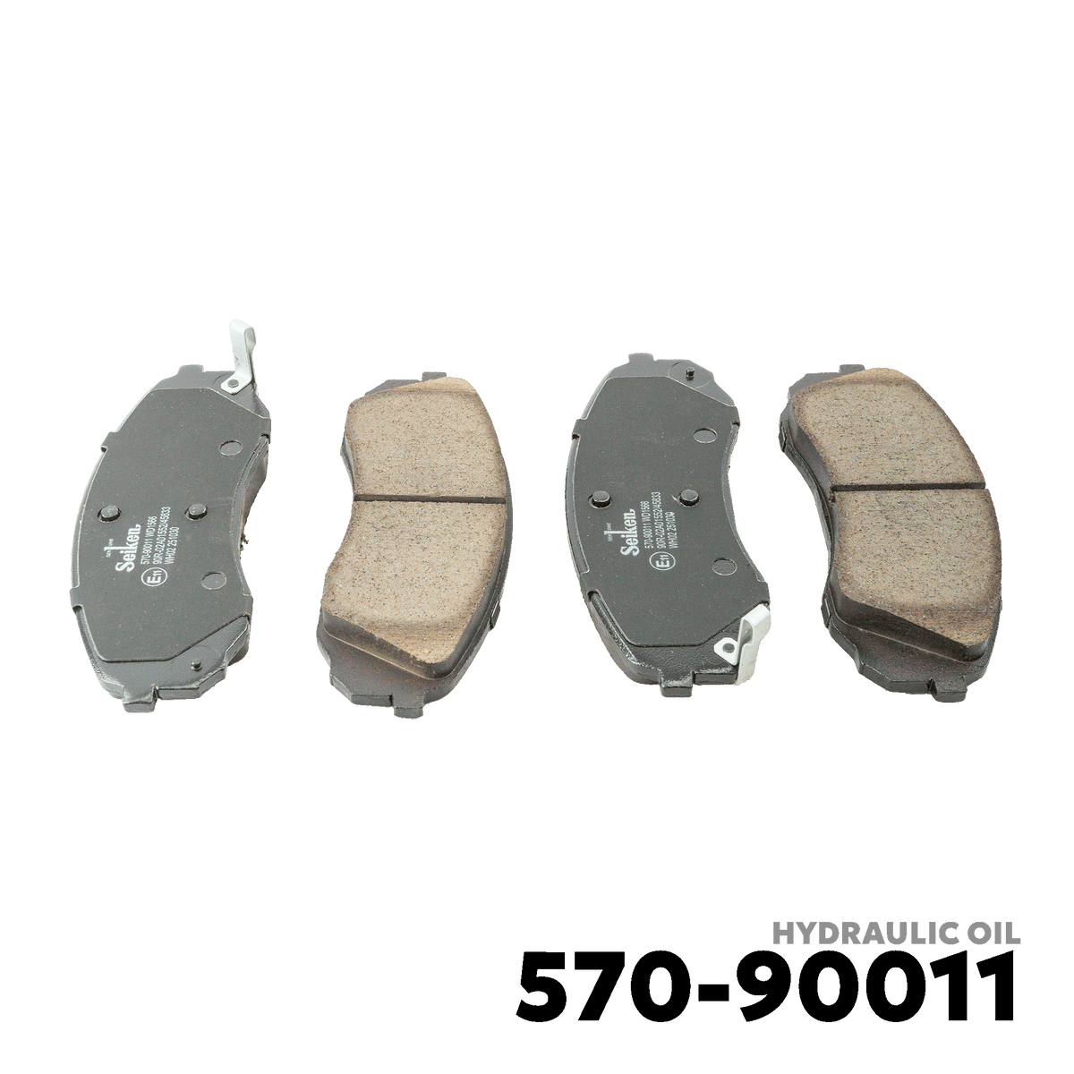 2007 - 2021 HYUNDAI GRAND STAREX BRAKE PAD - SEIKEN 570-90011