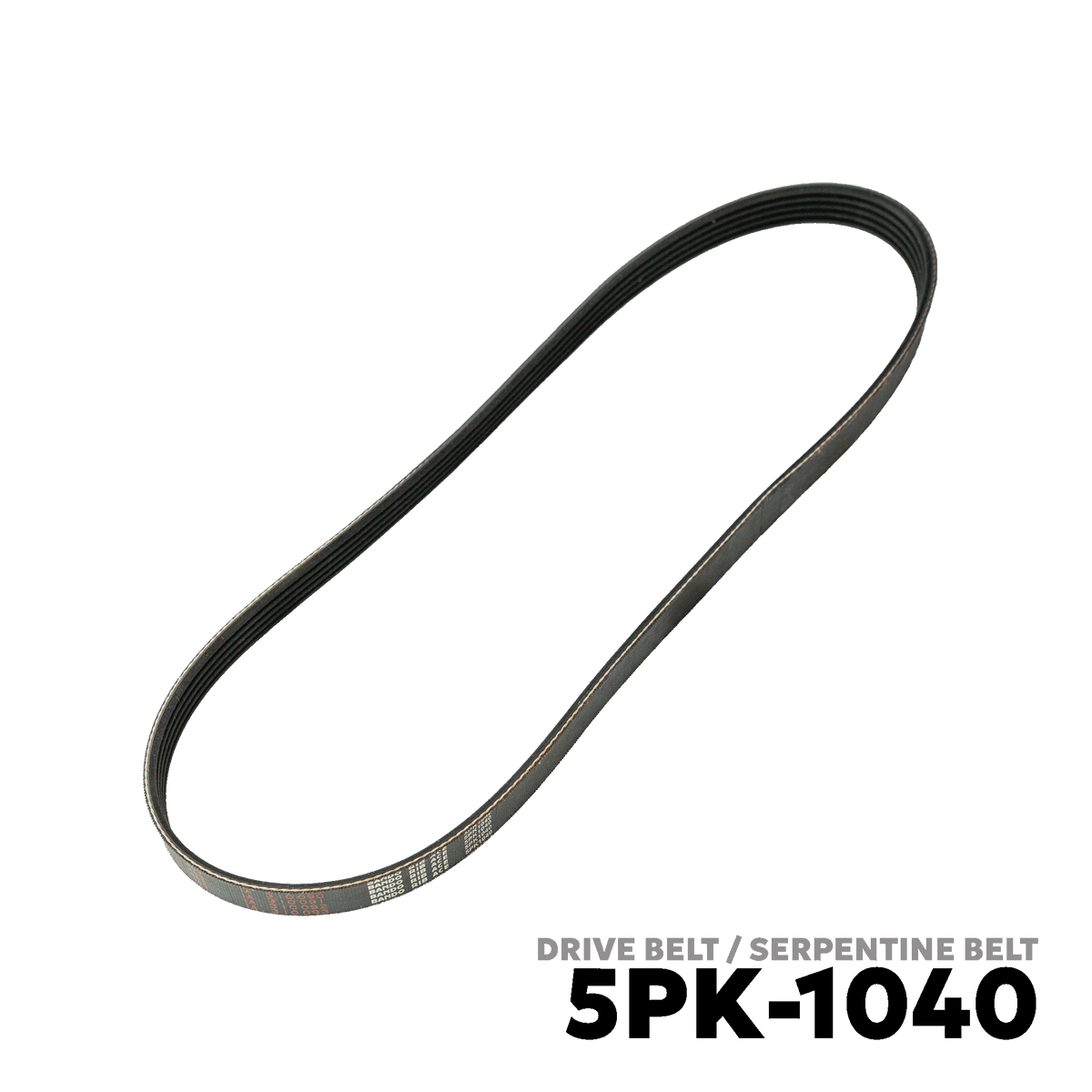 1993 - 2000 FIAT COUPE / TIPO / TEMPRA DRIVE BELT - BANDO 5PK-1040