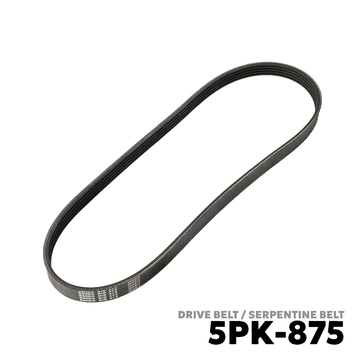 2002 - 2008 SUBARU FORESTER EJ20 DRIVE BELT - BANDO 5PK-875