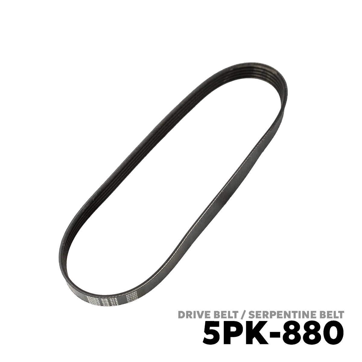 2012 - 2014 SUBARU FORESTER FB25 DRIVE BELT - BANDO 5PK-880