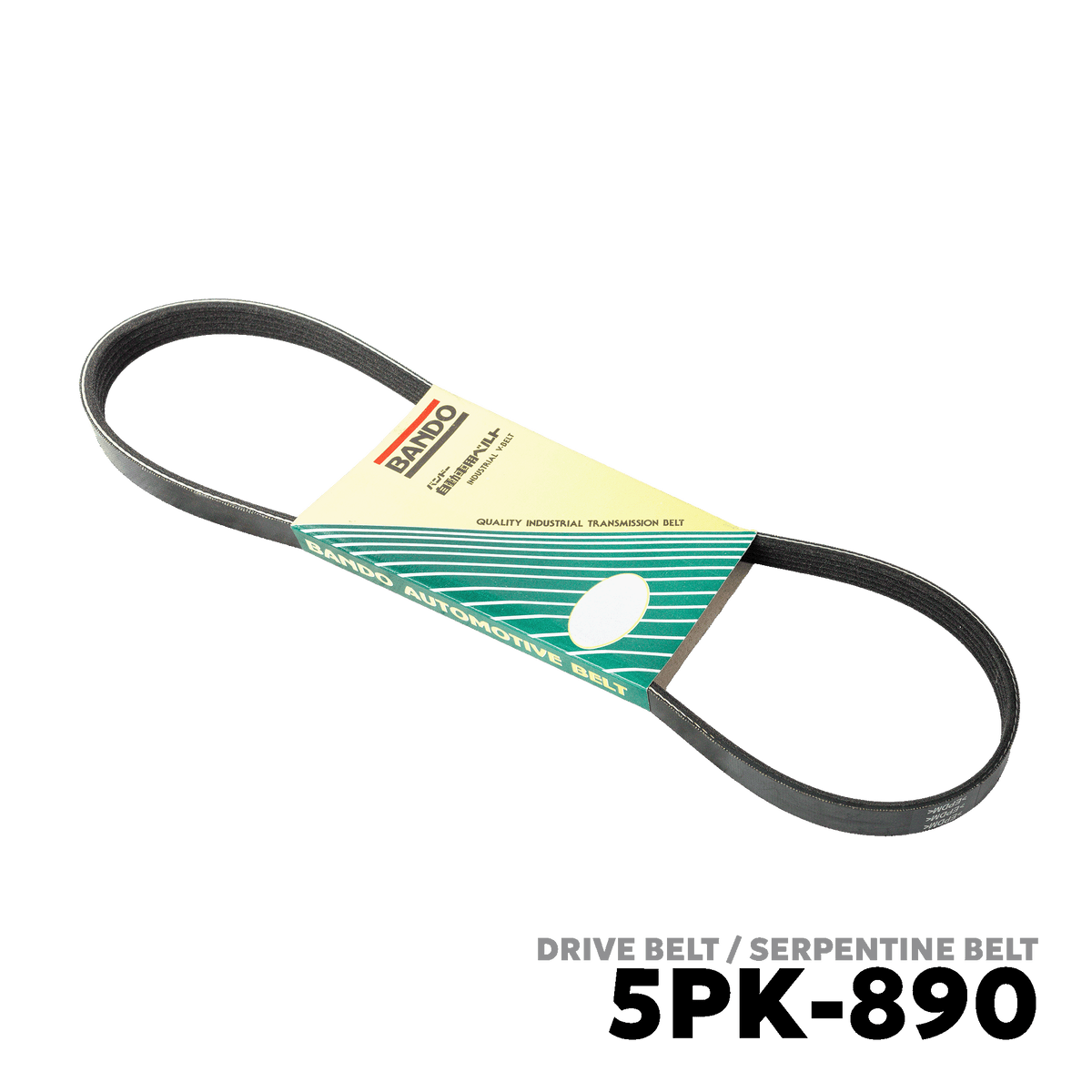 2018 - 2024 SUZUKI SWIFT GEN 4 DRIVE BELT - BANDO 5PK-890