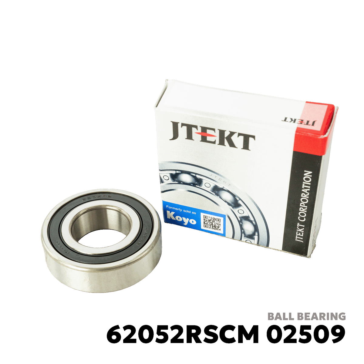 2015 - 2026 YAMAHA NMAX 155 / AEROX 155 V1 / V2 / Y-CONNECT BALL BEARING - JTEKT - 62052RSCM 02509