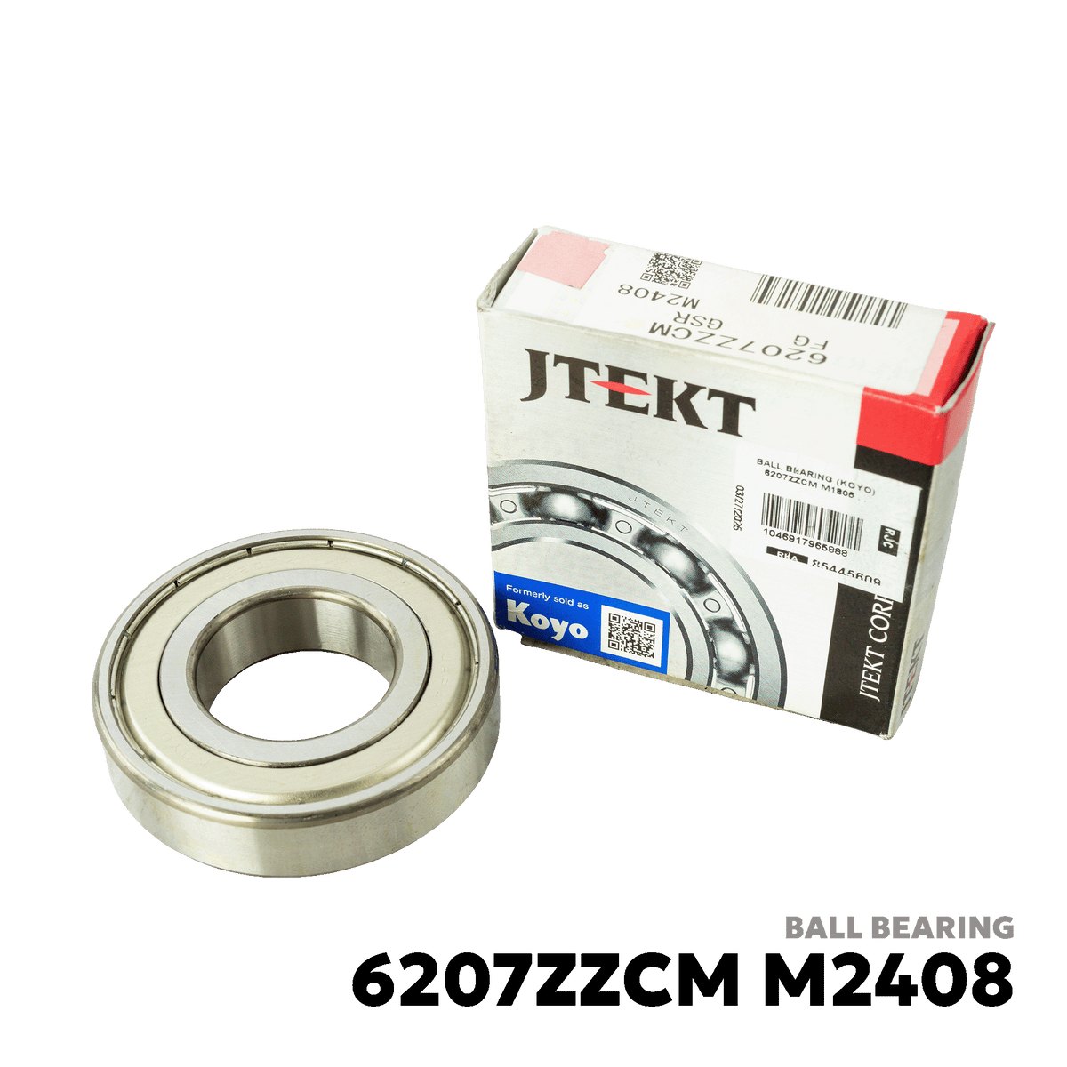 2004 - 2026 SUZUKI RAIDER 150 CARB / FI BALL BEARING - JTEKT - 6207ZZCM M2408