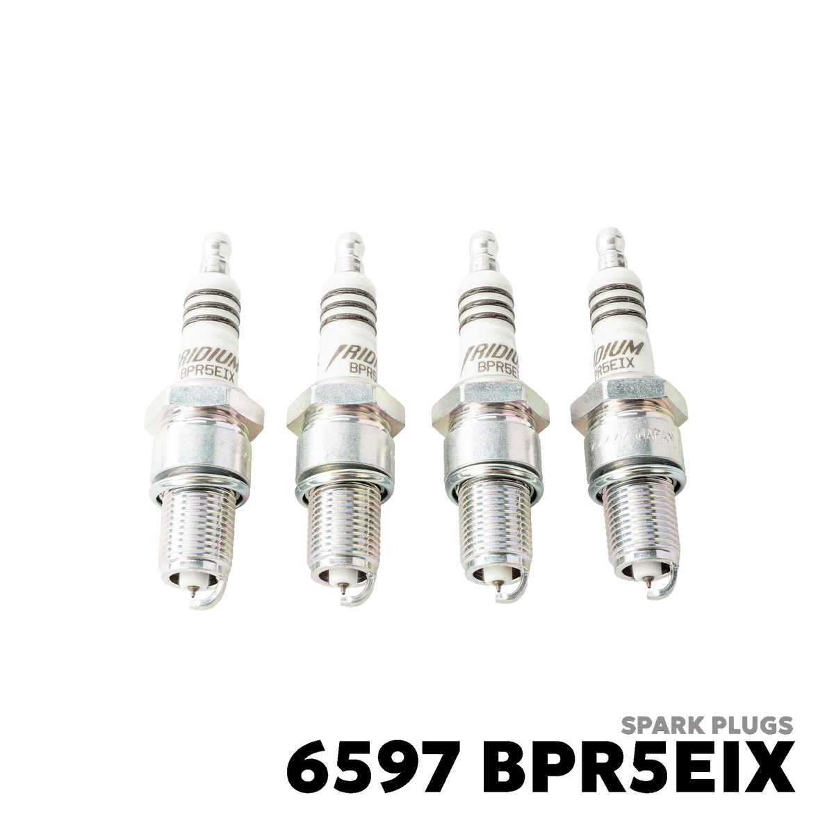 1989 - 2001 TOYOTA COROLLA SMALL BODY / BIG BODY SPARK PLUGS - NGK - 6597 BPR5EIX