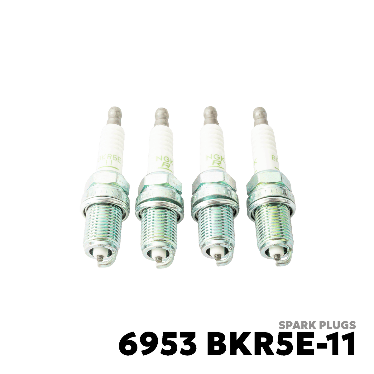 1996 - 2013 HONDA CITY Z / GD / GM2 SPARK PLUGS - NGK - 6953 BKR5E-11