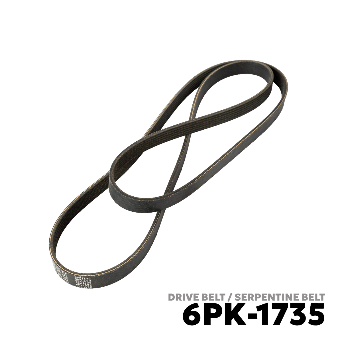 2010 - 2015 VOLKSWAGEN POLO DRIVE BELT - BANDO 6PK-1735