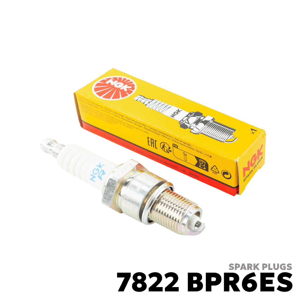 1989 - 2018 MITSUBISHI L300 VERSA VAN / FB UTILITY SPARK PLUGS - NGK - 7822 BPR6ES