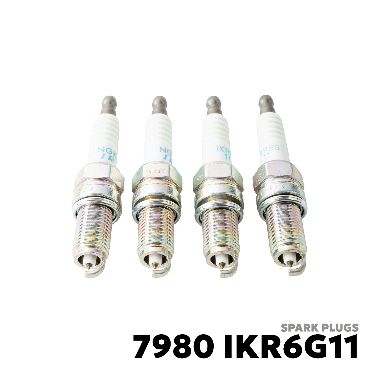 2013 - 2018 SUZUKI ERTIGA GEN 1 SPARK PLUGS - NGK - 7980 IKR6G11