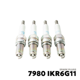 2013 - 2018 SUZUKI ERTIGA GEN 1 SPARK PLUGS - NGK - 7980 IKR6G11