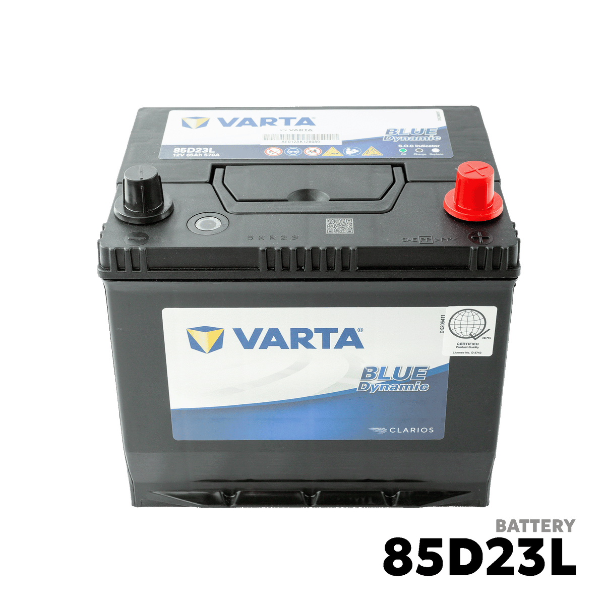 2012 - 2022 SUBARU XV / CROSSTREK BATTERY - VARTA - 85D23L