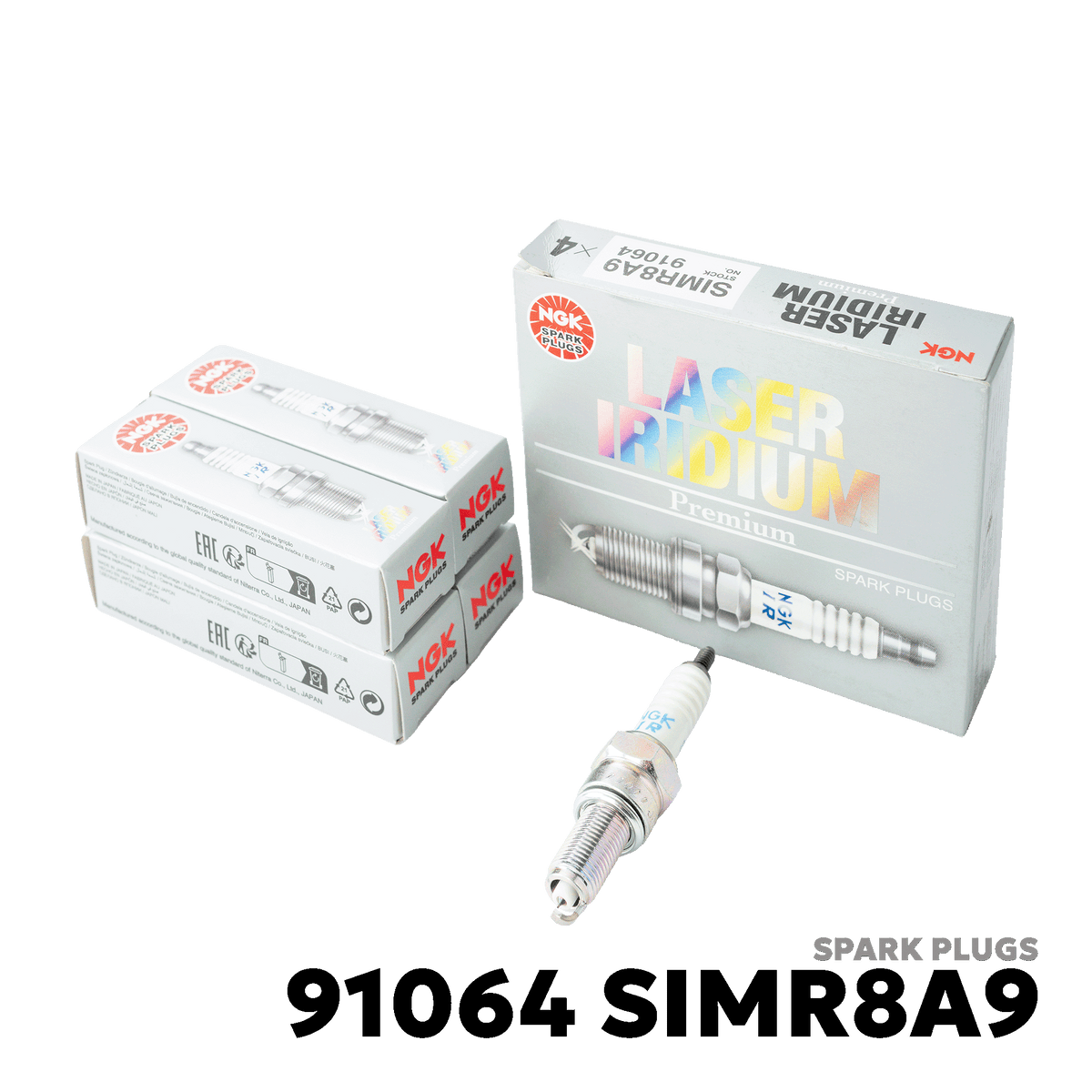 2013 - 2020 HONDA CRF 250L / ABS SPARK PLUGS - NGK - 91064 SIMR8A9