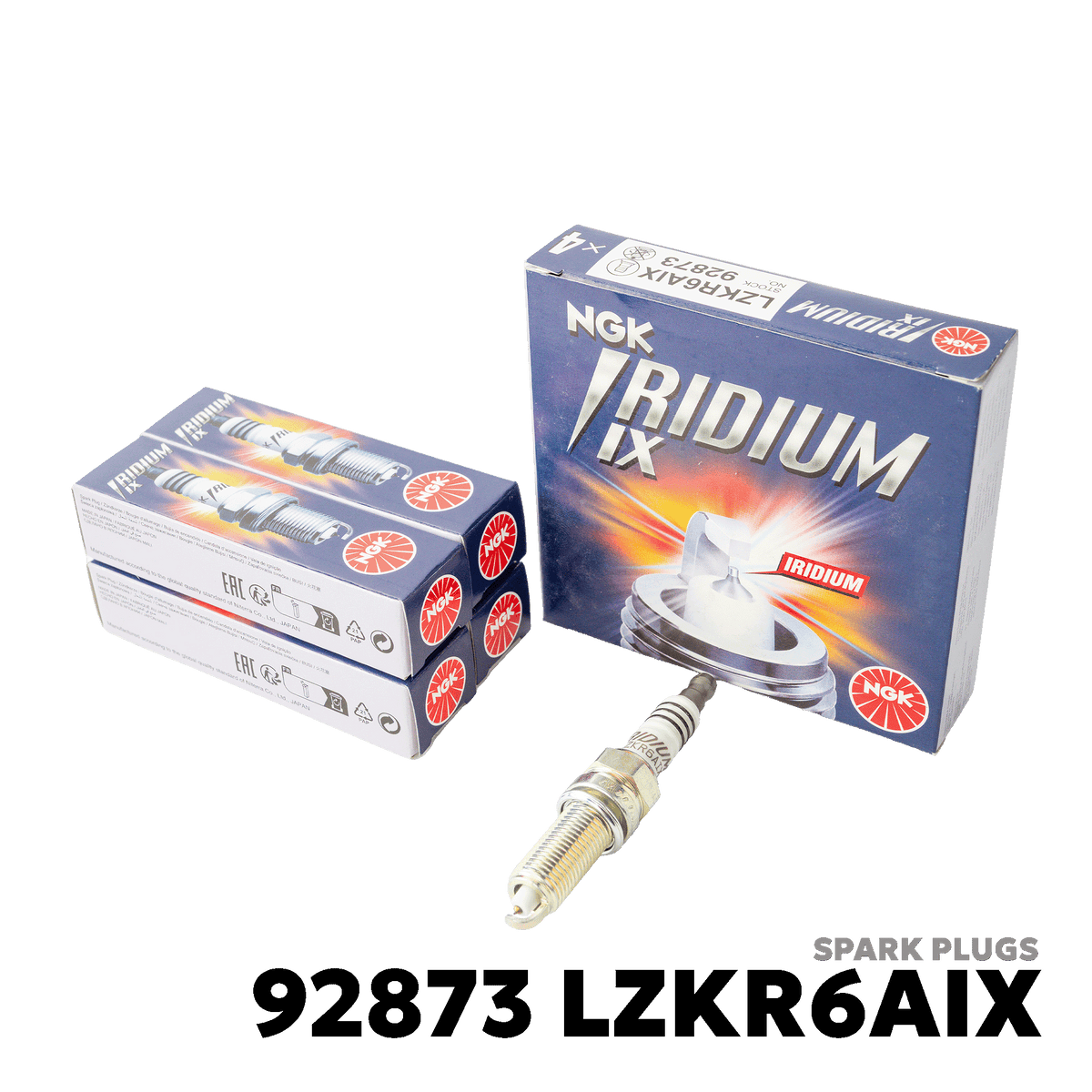 2011 - 2019 HYUNDAI ACCENT GAS SPARK PLUGS - NGK - 92873 LZKR6AIX