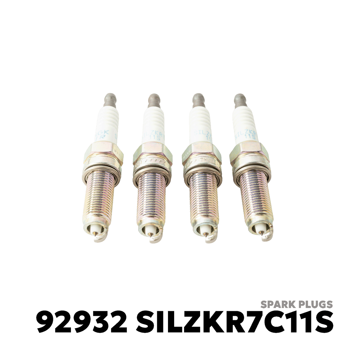 2012 - 2015 HONDA CIVIC GEN 9 SPARK PLUGS - NGK - 92932 SILZKR7C11S
