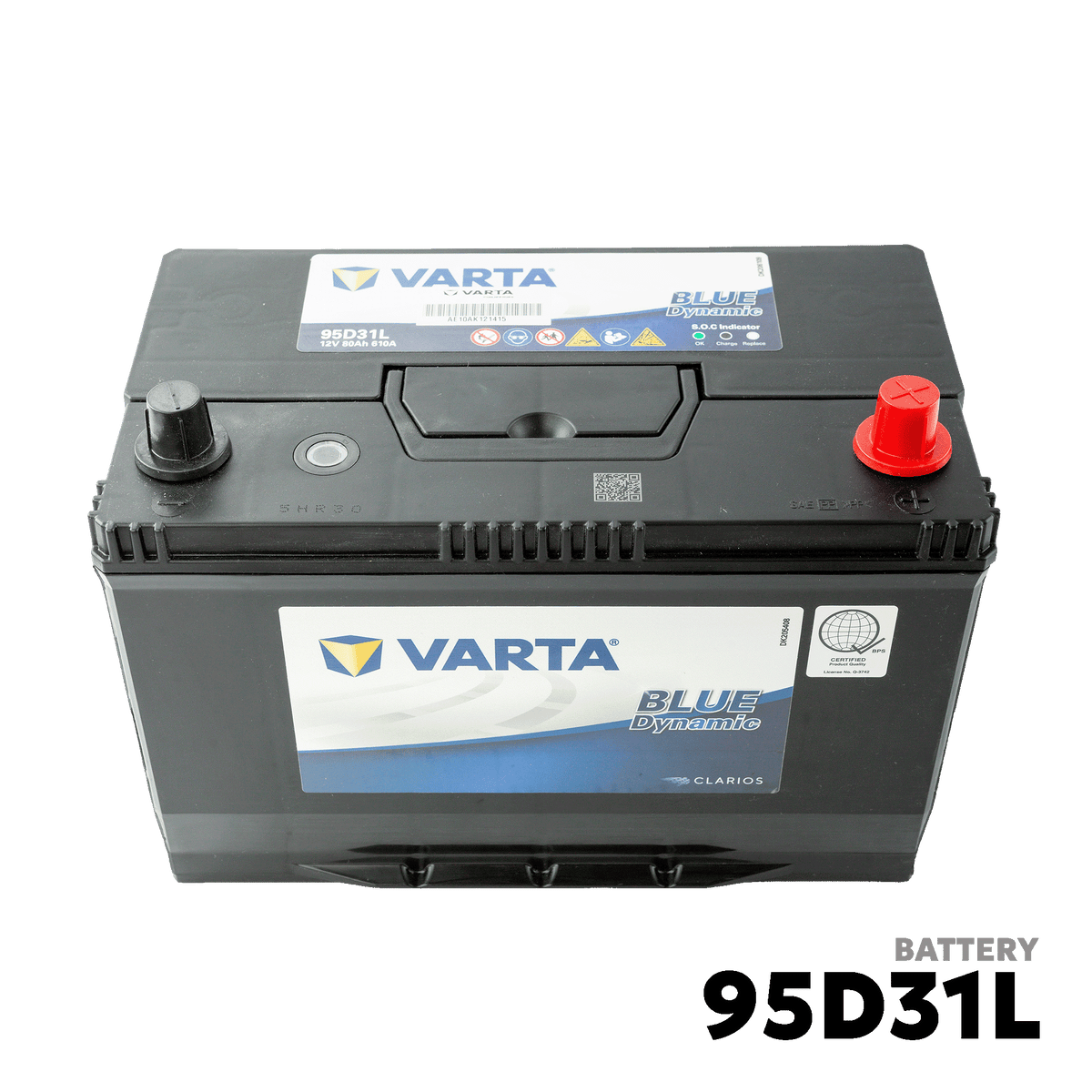 2005 - 2015 TOYOTA FORTUNER DSL BATTERY - VARTA - 95D31L