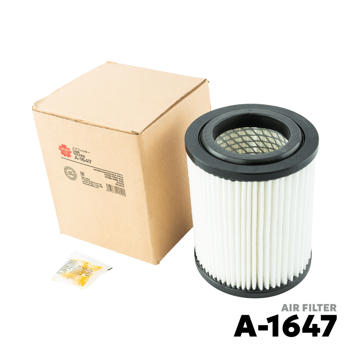 2002 - 2006 HONDA CR-V K20A K24A AIR FILTER - SAKURA A-1647