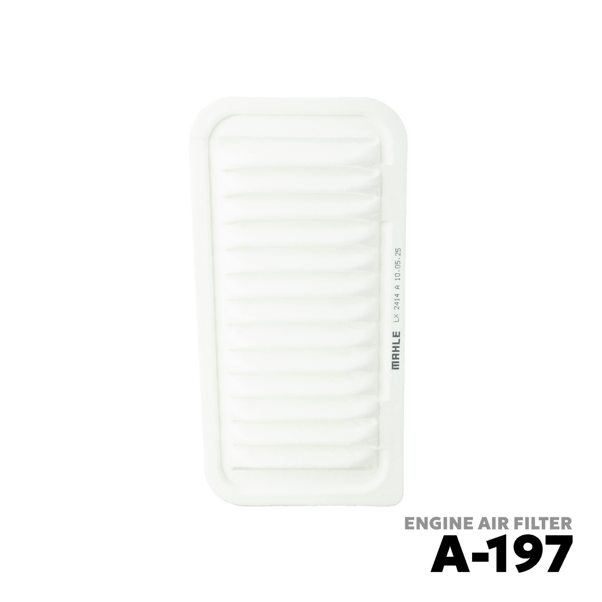 2003 - 2007 TOYOTA VIOS GEN 1 2NZ-FE ENGINE AIR FILTER - MAHLE - A-197