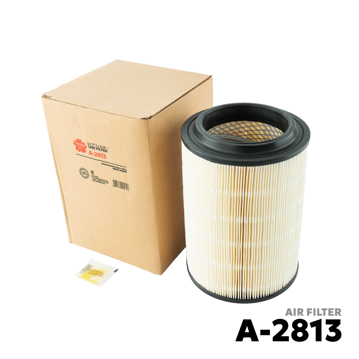 2004 - 2010 HYUNDAI TUCSON D4EA G4GC AIR FILTER - SAKURA A-2813