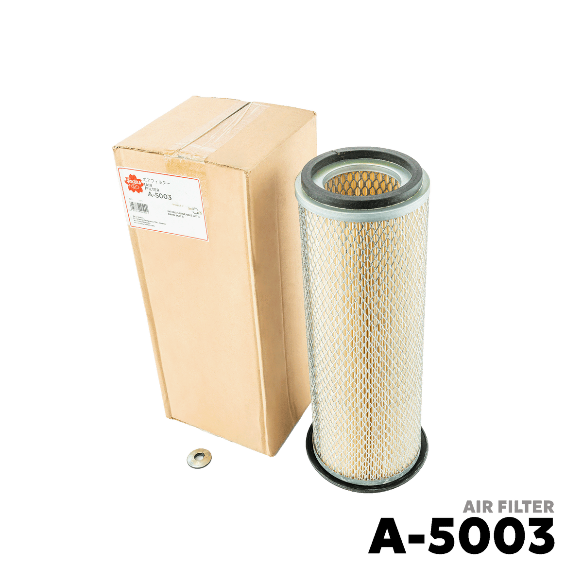 1983 - 1995 ISUZU C-SERIES HEAVY TRUCKS ENGINE AIR FILTER - SAKURA A-5003