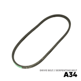 1990 - 1998 TOYOTA LAND CRUISER LC80 DRIVE BELT - BANDO A-34