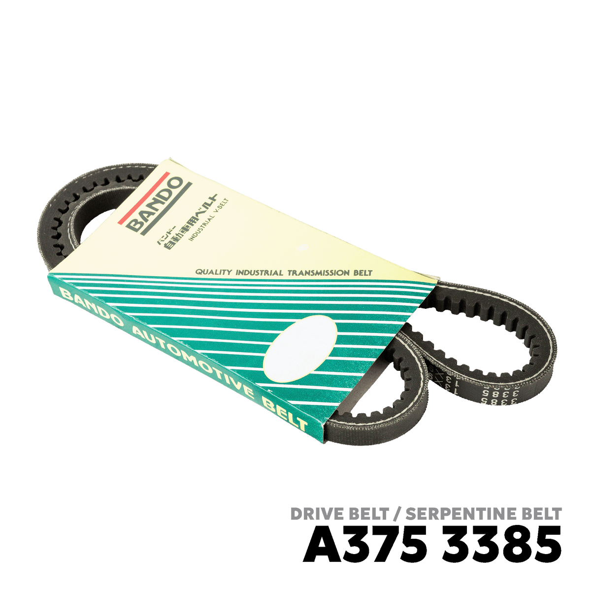 1994 - 2013 MITSUBISHI L300 GAS DRIVE BELT - BANDO 3385 13X955Li