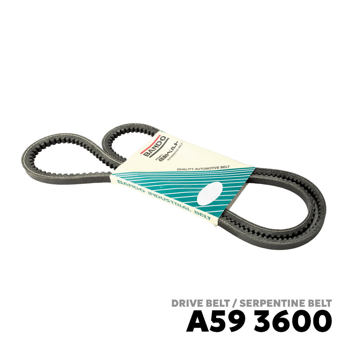 1989 - 1993 MITSUBISHI CANTER / FB300 DRIVE BELT - BANDO 3600 13X1500Li