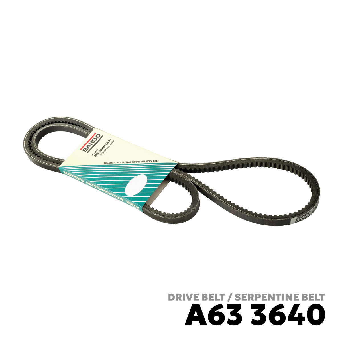 2001 - 2017 ISUZU CROSSWIND / SPORTIVO / HI-LANDER DRIVE BELT - BANDO 3640 13X1600LI